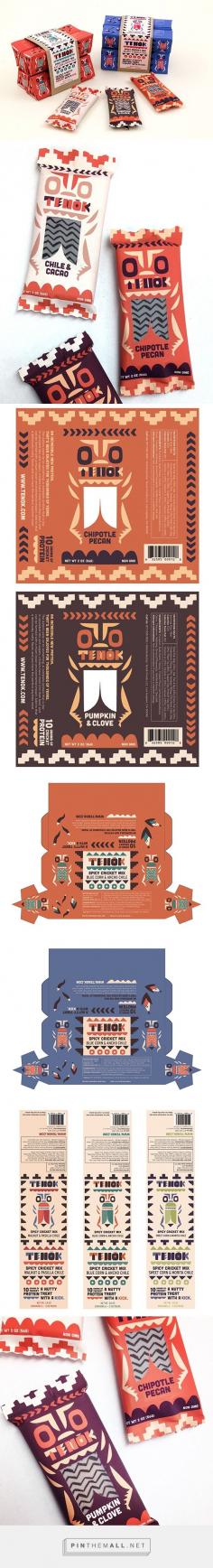 
                    
                        Tenok Cricket Snacks on Behance by Alexander Vidal curated by Packaging Diva PD. Yummy cricket (insect) snack packaging : )
                    
                
