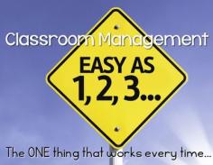 
                    
                        Classroom Management Tip...The ONE Thing That Works Every Time
                    
                