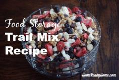 
                    
                        Food Storage Trail Mix Recipe
                    
                