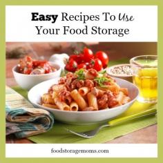 
                    
                        Easy Recipes To Use Your Food Storage | by FoodStorageMoms.com
                    
                