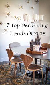 
                    
                        7 Top decorating trends of 2015
                    
                