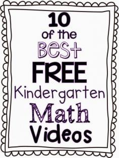 
                    
                        10 of the Best FREE Kindergarten Math Videos
                    
                
