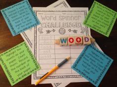 
                    
                        Word Work FREEBIE! Fast Finisher Activity: Word Spinner Challenge #daily5 #wordwork
                    
                