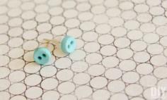 
                    
                        DIY Button Earrings, jewelry tutorial. These earrings are cute as a button and so easy to make! Great gift idea.
                    
                