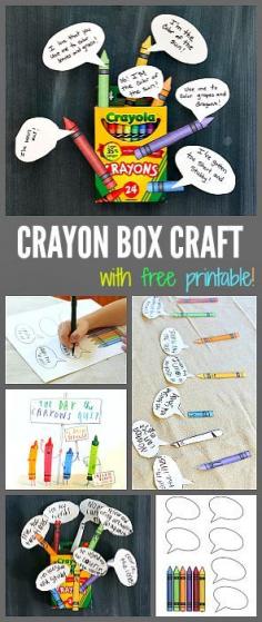 
                    
                        Crayon Box Craft for Kids inspired by The Day the Crayons Quit! (Fun activity for Back to School!) ~ BuggyandBuddy.com
                    
                