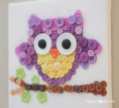 
                    
                        Button Owl Art
                    
                