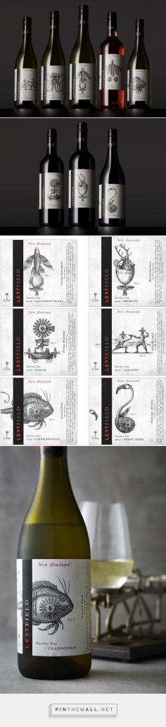 
                    
                        Left Field Wine Label Illustrations by Steven Noble on Behance curated by Packaging Diva PD. Illustrated wine packaging fun.
                    
                