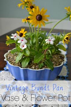 
                    
                        Vintage Bundt Pan Becomes 2-in-1 Flower Pot & Vase
                    
                