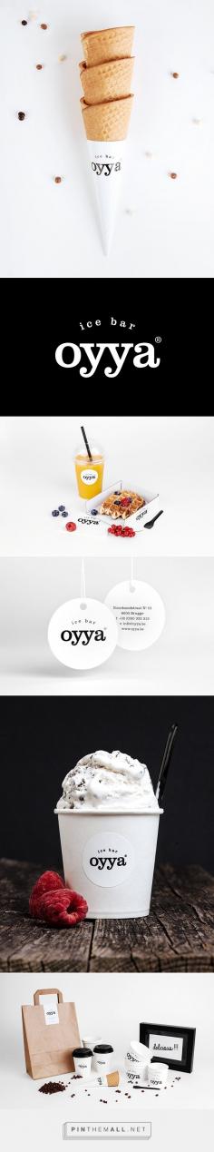 
                    
                        oyya - ice bar packaging branding on Behance via Skinn Branding Agency curated by Packaging Diva PD. Oyya is an ice-cream bar in the centre of Bruges where the ice cream is produced fresh every day.
                    
                