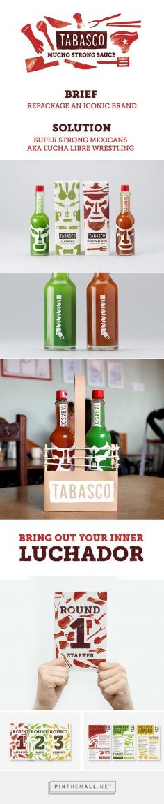 
                    
                        Tabasco Pepper Sauce rebranding by Tony Roberts on Behance curated by Packaging Diva PD. Well, what do you think about the packaging?
                    
                