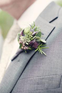 
                    
                        Soft green and purple buttonhole IDEAS: Boutonniere & Corsages for Weddings. Ideas and Inspirations Wedding Directory-UK {WDUK}
                    
                