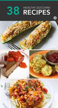 
                    
                        38 Healthy Zucchini Recipes That Go Way Beyond Zoodles — This versatile vegetable can sneak it's way into any food, making for healthier (but still delicious!) meals. #diy #healthy #zucchini #recipes #greatist
                    
                