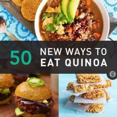 
                    
                        New Ways to Eat Quinoa — Your favorite protein-rich grain gets a makeover with these healthy and delicious recipes. #healthy #quinoa #recipes #greatist
                    
                