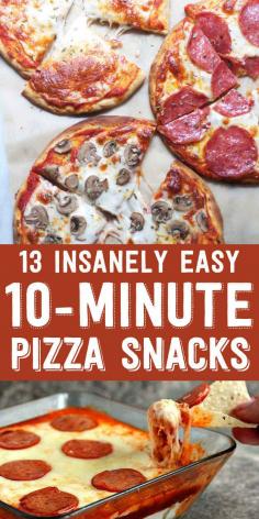 
                        
                            13 Insanely Easy 10-Minute Pizza Snacks
                        
                    