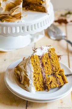 
                    
                        Pumpkin Cake with Ginger Chocolate and Meringue by cookienameddesire #Cake #Pumpkin #Ginger #Chocolate #Meringue
                    
                