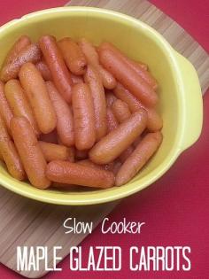 
                        
                            Slow Cooker Maple Glazed Carrots
                        
                    