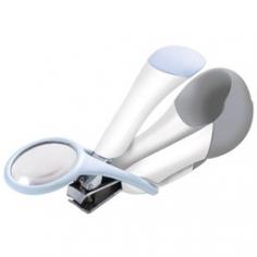 Fold-away Magnifier for a Clear, Close-up View. 4X magnification. Precision stainless steel blades. Ergonomic sure-grip shape. Sized and scaled for tiny nails. 4X magnification lets you see baby s nails up close. baby-sized curved, stainless steel blades. Sure-grip provides excellent control. Lens folds down for compact storage for clippers-only use. Questions? Comments? PVC-free. This product does not contain polyvinyl chloride or phthalates. Actual product styling and colors may vary. The American Red Cross and the First Years have joined together to offer a collection of infant and toddler wellness and safety products that you can trust. The First Years will pay 2-3% of the purchase price of these products to the American Red Cross to support its lifesaving work in communities across America.