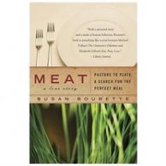 After working undercover at a slaughterhouse for an expos? on meat processing, Susan Bourette resolved to go completely vegetarian. She lasted approximately five weeks. Dissatisfied with tofu and lentils, Susan began her quest for the perfect meat- one she could enjoy without guilt. With a reporter's eye and a carnivore's appetite, Bourette takes readers behind the bucolic fa ade of the famous Blue Hill farm; on a long, hot Texas cattle drive, a whale hunt with the Inupiat and a Canadian moose hunt; and behind the counter in a Greenwich Village butcher shop. Humorous yet authoritative, Meat celebrates the pleasure of eating meat, as well as the lives of those who hunt, raise, and cook it-and most important, the rewards of being a compassionate carnivore.