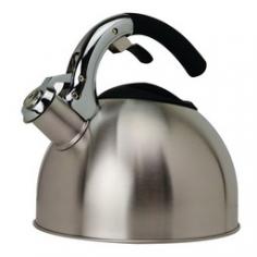 Stainless steel tea kettle; 3-qt. capacity. Encapsulated bottom. Flip-up spout whistles when water boils. Silicone stay-cool, soft-grip handle for safe handling. Removeable lid for easy cleaning and filling. About Epoca International, Inc. Back in 1946, Henry Melzer, a WWII veteran who bought and sold houseware products, had a gift for picking up languages. He utilized his multi-lingual skills to communicate with buyers around the world in an effort to find distinct products to bring back to the U.S. In 1971, Henry's son Steven joined his father in distributing their products to domestic retailers, and in 1985, they changed the structure of their company by focusing on Italian-made imports and Epoca emerged. Eventually, Steven acknowledged the growing home-brewed coffee trend in North America, and he began selling espresso makers under the Primula brand. In 2005, Steven' son Brian joined the Epoca team with a goal of increasing Primula's product selection. He succeeded, and today Epoca is known for carrying reliable brands such as Ecolution, Primula Teas, Primula, Easy Exotic, and Laroma, and for offering top-quality items including cookware, teaware, coffeeware, glassware, and gourmet food. Please note this product does not ship to Pennsylvania.