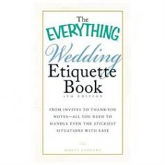 Your essential guide to the modern wedding! Is it acceptable to invite my boss to my wedding? Can I tell my guests not to post pictures of my wedding online before I can? How do I ask my in-laws to help with wedding costs? How long do I have to write thank-you notes? Every bride has her own etiquette dilemma, from dealing with unhappy stepfamilies to a guest who posts a picture of the invitation on Facebook, advertising the wedding date and site to hundreds of nonguests. While some etiquette rules stay the same (bringing an uninvited guest is still rude), the ever-changing modern world has brought on a new slew of challenges. Luckily, The Everything Wedding Etiquette Book, 4th Edition has the advice you need to conquer any etiquette predicament. From satisfying future in-laws to controlling your event's online presence, you'll learn how to handle every situation with grace and ease. Organized to guide you through the wedding-planning process as it happens, this little book has all the answers you need right when you need them. It's your one source for planning a perfect, stress-free wedding.