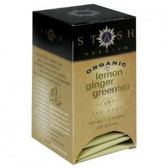 Spicy organic ginger and fresh organic lemongrass blended with premium organic green tea creates a smooth and invigorating cup. A wonderfully fragrant tea to sip all day. USDA organic. Certified organic by QAI. Organic farming maintains ecological harmony, leaving a legacy of clean foods and healthy soil. It embraces the use of natural fertilizers, crop rotation and other safe and natural methods. Stash Premium Organic Teas were created to meet the growing demand for organic products. We searched for many years for premium quality organic teas and herbs that would meet our exacting flavor standards. We've chosen popular tea flavors or consumers who want an organic choice. We're sure you'll agree that these teas are wonderfully flavorful. We invite you to join us in a soothing cup. Since 1972, Stash has been committed to providing premium quality teas and an unsurpassed tea drinking experience. Stash begins with simply excellent tea leaves from the world's premier tea gardens and all natural botanical ingredients gathered from around the world. Meticulous blending and tasting of every tea ensures you will enjoy full flavor in every cup.