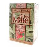 Discover the Mate Factor The FactorTaking care to preserve the herb's natural vibrancy, vitamins, enzymes, bio-active components and flavor is the factor that delivers this delicious product to you. mate available today is typically aged for at least one year. However, something special is delivered - Fresh Yerba Mate, with all the secrets of nature still intact. This Mate is processed immediately upon harvest, sealed in an opaque, airtight packaging, and rush exported to preserve freshness. Low Heat, No Smoky FlavorThis herb is carefully dried using a process that protects its vital nutrients and natural flavor, which is smooth and delicious. Generous PortionsThe extra large size teabags produce a rich cup of tea. Certified OrganicOnly 100% certified organic Yerba Mate is used, responsibly grown without pesticides or chemical fertilizers, preserving the environment where Yerba Mate is grown. Traded FairlyMate Factor is founded upon and practices fair trading ethics. They have a personal friendship with their producers and enjoy helping increase the quality of life in their local communities.