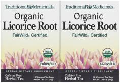 FairWild tea, what's it all about The licorice root in this tea is wild collected (not grown on farms) and is certified according to the FairWild Standard. Your purchase of this FairWild Certified Organic Licorice Root tea helps to assure collectors receive a fair price for their crops and fair trade benefits for collector communities. The FairWild Certified label is a simple way for you to know that the licorice root in this product was produced under socially, environmentally and economically sustainable conditions. Free OfCaffeine.