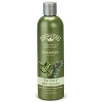 Nature's Gate Organics Shampoo Tea Tree and Blue Cypress Description: Soothing Shampoo For Dry Itchy Flaky Scalp Paraben Free This refreshing and soothing shampoo features Organic Tea Tree Oil and Nettle Extract to comfort dry itchy scalp. Helps reduce oily build up and maintain a healthy scalp. Organic Peppermint Extract has a cooling effect. Hair is left shiny and more manageable. Our certified organic extracts are fresh from the fields locally grown in California on land dedicated to growing Nature's Gate botanical essences. At the family owned organic farm each plant receives individual care ensuring the highest purity and quality. The farm's water source is dervied from the winter rains and snow pack of the Sierra Nevadas. Free Of Animal-derived ingredients and colorants. Parabens Sodium Lauryl/Laureth Sulfates Disclaimer These statements have not been evaluated by the FDA. These products are not intended to diagnose treat cure or prevent any disease. Product Features: Nature's Gate Organics Shampoo Tea Tree and Blue Cypress Directions Massage a generous amount of shampoo gently into wet hair and scalp. Work into rich lather. Rinse thoroughly. For best results follow with Nature's Gate Organics Tea Tree and Blue Cypress Conditioner. May be used daily. Ingredients: Water rosmarinus officinalis (rosemary) flower/leaf/stem extract cocamidopropyl betaine cocamide mea sodium myreth sulfate urtica dioica (nettle) extract(1) rosa canina (rose hip) fruit extract(1) mentha piperita (peppermint) leaf extract(1) thymus vulgaris (thyme) extract(1) yucca schidigera extract(1) hamamelis virginiana (witch hazel) extract(1) humulus lupulus (hops) extract(1) aloe barbadensis (aloe vera) leaf juice(2) melaleuca alterniflora (tea tree) leaf oil(3) callitris introtropica (blue cypress) woodoil glycyrrhiza glabra (licorice) root extract(1) panthenol hydrolyzed wheat protein hydrolyzed wheat starch soyamidopropalkonium chloride isoceteth-20 fragrance polyquaternium-10 peg-150 di