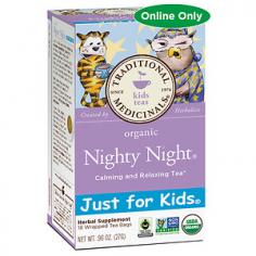 Just For Children? Organic Nighty Night&Reg; Tea Is Made Especially For Your Child. Kids' Bodies Need Special Attention And Care. We Ve Made This Tea To Be Safe For Your Child With Mild Herbs In Child-Size Amounts That Will Help Relax And Calm Your Child's System, Promoting Sleep At Night Or Relaxation During The Day. Using Classic European Herbal Combinations, The Wisdom Of Generations Has Been Merged With Modern Scientific Methods To Create A Tea That Will Help Your Child's Body Relax. Your Child Will Enjoy Drinking Organic Nighty Night&Reg; Tea Due To Its Pleasant Taste Of Chamomile And Hibiscus. Feeling Calm Never Tasted So Good! About Traditional Medicinals&Reg; In Early 1974, Three Young Friends Started Traditional Medicinals&Reg; In The Back Store Room Of A Small Herb Shop Along The Russian River In Northern California. The Company Was Founded With The Intention Of Providing Herbal Teas For Self Care, While Preserving The Knowledge And Herbal Formulas Of Traditional Herbal Medicine (Thm). At The Time, Traditional Herbal Tea Infusions Had All But Faded Away In The United States. And Never Before Had These Reliable Formulas Been Available In Convenient Tea Bags. Over The Decades That Followed, The Company Introduced Millions Of Health Conscious Consumers To Traditional Herbal Tea Formulas And The Concepts Of Thm. These Reliable Natural Teas Were Well Received And Traditional Medicinals&Reg; Has Grown Dramatically. Well Over A Billion Cups Of Tea Have Been Produced At Our Beautiful Country Facility And Some Products Like Organic Smooth Move&Reg;, Organic Throat Coat&Reg; And Organic Mother S Milk&Reg; Have Become Mainstream And Can Be Found In Supermarkets And Drug Stores Throughout North America. Additionally, Our Product Offerings Have Expanded To Include Some Of Our Best Selling Tea Formulas In Other Forms Such As Pastilles, Syrups And Capsules. From Our Simple Beginnings We Have Been Able To Share The Wonder Of Herbs And Pass Along The Knowledge Contained In The Great Systems Of Traditional Herbal Medicine. To This We Have Added Clinical Testing And Scientific Understanding, As Well As Sophisticated Processes To Ensure You Reliable Products. So, While Our Business Has Grown And Evolved, We Remain Rooted In The Serious And Spirited Commitment With Which We Began Over Thirty Years Ago. Traditional Medicinals&Reg; Offers Herbal Dietary Supplements, Natural Health Products, Otc Medicines And Traditional Herbal Medicinal Products For The Global Market * This Product Is Not Intended To Diagnose, Treat, Cure Or Prevent Any Disease. Calming And Relaxing Tea* Caffeine Free The Highest Quality, Pharmacopoeial Grade Herbs Traditional Medicinals&Reg;, Founded In 1974 - A Socially Responsible, Employee Owned, Solar Powered Tea Company.