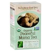 Safe, Pure & Natural Products That Work Caffeine-Free Usda Organic So Much Excitement, So Much Anxiety, So Little Rest! Pregnant Ladies Know Resting Can Be Tricky When Your Mind Is Running Amok With Worries About Your Pending Precious Angel. 100% Usda Certified Organic Peaceful Mama Tea Combines Calming Herbs In A Delicious Blend To Help Ease A Mama's Busy Head And Agitated Body. Works For Anxious Papas Too! Formulated With Tension Easing Lemon Balm, Calcium Rich Oat Straw, Calming Chamomile, And A Whiff Of Red Raspberry Leaf And Orange Peel To Ensure You A Comforting Cuppa! Enjoy A Relaxing Cup Of Peaceful Mama Tea Before Bedtime. Then Settle Down, Be At Peace And Marvel That You Are Growing Your Beautiful Angel Baby - Naturally. All Earth Mama Angel Baby&Reg; Teas Now Come In Easy To Brew Tea Bags! And There's Even More Good News: The Tea Bags Are Biodegradable, The Tea Overwrap Is Compostable And The 100% Recycled And Recyclable Cartons Were Produced Using Wind Energy. Steep, Sip And Enjoy, Mama! 16 Individual Tea Bags ~ Net Wt 1.23 Oz (35G) 503-607-0607 * This Product Is Not Intended To Diagnose, Treat, Cure Or Prevent Disease.