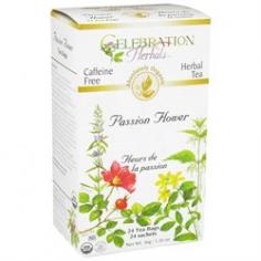 Celebration Herbals - Organic Caffeine Free Passion Flower Herbal Tea - 24 Tea Bags (28g)All the herbs in Celebration Herbals Organic Caffeine Free Passion Flower Herbal Tea are organically grown and prepared, ensuring their natural taste and active properties are enjoyed in every cup of tea. Passion Flower, also known as maracuja, was first discovered in Peru by a Spanish doctor in 1569. He documented the native's use of the herb and took it back to Europe where it eventually became widely cultivated. Passion Flower was introduced into North American medicine in the mid 1800's, and has been used for both medicinal and culinary purposes for over 200 years. Today, Passion Flower is widely employed by herbalists and health practitioners around the world for a variety of medicinal purposes.A little About Celebration HerbalsCelebration Herbals is the offshoot of their family business, Organic Connections. It is run by two parents, two children, and some dedicated helpers. Every day they work hard to bring you the best herbal products they can. By 1997, they had been in the organic herb and spice trade as a wholesale distributor for over 10 years. One of the ways they thought they could make a difference was to make great quality herbal products that would be effective, great tasting, organic, and an inexpensive alternative to prescription drugs. Their very first product was C Blend Tea, followed by a few Psyllium Fiber products, and then their extensive line of Herbal Teas. In the past two years, they've created a very extensive line of Bottled Herbs and Spices. Their organic passion. 25 years ago, people did not want organic. 15 years ago it was only for the conscientious forerunners of society. 5 years ago, it seemed like everyone started taking notice. Now, people know what they do, better than ever before! Organic products, of all types, sell for a premium around the world, and rightly so.