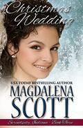 USA Today Bestselling Author Magdalena Scott invites you to "Come to Serendipity, and believe in the Magic of Love!"Dec. 1: Jim Standish is ready-right this minute-to marry the love of his life with a quick trip to the courthouse, but Melissa Singer wants the event to be one they'll look back on forever. They just have 25 days to make it happen. Is it possible to create the perfect Christmas Wedding Everyone in the Standish family is doing their best to help. But they're also busy with the holiday season on the Standish Family Christmas Tree Farm. An unwelcome reminder of the past appears, the dress designer is working overtime, and nothing seems to be going right. Christmas Wedding (Book 3 in the Serendipity, Indiana series) is a wholesome, heartwarming small town romance that will make you believe in second chances - and in Christmas magic.