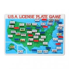 The license plates in this Melissa & Doug game help your child identify and locate each state on the map. In multi. Product Features: All pieces are attached to the board Product Details: 12H x 1W x 15D Ages 8 years & up Model no. 2098 Promotional offers available online at Kohls.com may vary from those offered in Kohl's stores. Size: One Size. Gender: Unisex. Age Group: Kids.