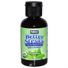 NOW BetterStevia is a zero-calorie, low glycemic, certified organic sweetener that makes a perfectly healthy substitute for table sugar and artificial sweeteners. Unlike chemical sweeteners, NOW BetterStevia contains pure Stevia extract. Now Foods take special measures to preserve Stevia's natural qualities in this unique, pure, better-tasting Stevia.