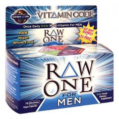 Experience Extraordinary Health Garden of Life Vitamin Code RAW One for Men Caps is a comprehensive combination of vitamins and minerals that are required for health and vitality. These caps are a convenient, daily formula that are specifically designed to meet the unique needs of men on-the-go. Supports normal glucose metabolism Provides antioxidant cellular protection Uncooked, untreated, unadulterated 100% active ingredients Live enzymes and probiotics Binder and filler free Vegetarian Gives raw energy, healthy heart and prostate health Supports immune and digestive systems This formula is made to support prostrate health, heart health, optimal digestion, mental and physical energy, stress response and vision health. Just For You: Adults A Closer Look: Garden of Life Vitamin Code RAW One for Men Caps contain selected nutrients to support the primary areas of prostate health with added Vitamin E, lycopene, selenium and zinc, mental and physical energy with Vitamin B complex and chromium, and heart health with Vitamin B complex and Vitamins C and E. Dietary Concerns: Contains no fructose, maltodextrin, magnesium stearate or corn starch, Fillers ingredients, artificial colors, preservatives, gluten, dairy or soy allergens Usage: Adults can take 1 capsule with or without food every day. You may also open the capsules and take it directly with water or raw juice. Not intended for children. Store in a cool, dry place. FDA disclaimer: These statements have not been evaluated by the FDA. This product is not intended to diagnose, treat, cure or prevent any disease.