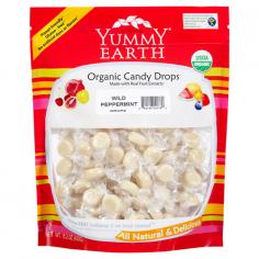 IFBLANK(YummyEarth was born out of our commitment to feed our babies, Jonah and Rose, a diet rich in delicious organic foods that are free of yucky chemicals, pesticides and dyes. YummyEarth tastes much better than mass produced chemical candy because we choose real fruit extracts and planet friendly organic ingredients to sweeten our lives and yours. Good for us. Good for mother earth. Certified organic, 100% Natural colors, No chemical dyes, 100% Natural flavors, Real fruit extracts, 100% Vegan, GMO-free, Allergen free, Egg-free, Soy-free, Nut-free, Gluten-free, Wheat-free, Casein-free, Dairy-free. Flavor assortment may vary. Certified Organic by Oregon Tilth. Made in Mexico. Features include: -Pack of 4 (total 52 oz) -Made with real fruit extracts and gluten-free sugars; certified organic; 100% natural colors and flavors -No chemicals or dyes; 100% vegan, non-GMO; contains no allergens, eggs, soy, nuts, gluten, wheat or dairy -Cool and refreshing peppermint flavor -Certified kosher by the Kof-K Kosher Certification; Made in Mexico, YummyEarth Organic Wild Peppermint Candy Drops, 4 pk)