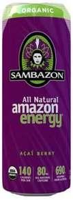 Pure Power From The Heart of the AmazonCaffeine from Organic Yerba Mate, Green Tea & GuaranaRich in Antioxidants from Acai Berry & Acerola CherryRefreshingly Epic TasteTHE DISCOVERYWe bring you pure power from the heart of the Amazon that will Energize Your Soul. With a blend of organic Amazon Superfoods like acai, acerola, and yerba mate. Amazon Energy gives you a boost the way nature intended. Real energy from real food - feel good about what you're putting in your body. Power to the Purple. ~ Jeremy, Ryan, Ed