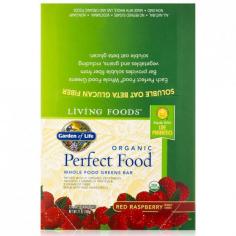 Living Foods Bars combine the goodness of nutritious whole foods such as organic fruit, vegetables, nuts and sprouted grains with beneficial live probiotics, all sweetened with honey to create an incredibly satisfying bar that is both delicious and healthy for you. Each bar contains soluble fiber from oat beta glucan, an important ingredient for supporting a healthy heart.
