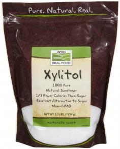 There's a lot to like about Xylitol. This naturally-occurring sugar alcohol is one of the healthiest and most unique sweeteners you'll find. Unlike sugars such as sucrose and fructose, NOW Real Food Xylitol is a sugar alcohol, which doesn't promote tooth decay. Even though it's classified as a carbohydrate, it has a low glycemic impact due to its slow absorption in the digestive trace, and its caloric impact is around 1/3 lower than other carbohydrates, making Xylitol a healthy sweetener that's hard to beat. NOW Real Food Pure Xylitol Powder is derived from corn and is the perfect healthy substitute for sugar in many cooking applications. Because you are what you eat, NOW Real Food has been committed to providing delicious, healthy, natural and organic foods since 1968. We're independent, family owned, and proud of it. Keep it natural. Keep it real.
