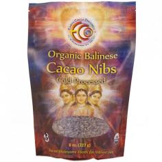 Earth Circle Organics believes the integrity of their food is one of the most important aspects in their lives. The organic foods sourced come from farmers and suppliers who operate with respect for the earth and their products. Your purchase of ECO Cacao Powder supports over 5,000 organic family farms in Indonesia. ECO's verified Cold-Processed Cacao Nibs are never heated above 118F during production to beans to nibs. ECO offers you their Cold-Process Guarantee, as their source in Bali, Indonesia is one of the few facilities in the world that allows firsthand verification of processes and temperature. ECO has seen it and tested it. Now they are bringing their delicious cacao nibs to you! Each step of the way, from tree to nib is carefully monitored to ensure the finest Balinese cacao pods are selected to create ECO's Cacao Nibs. The result is a deliciously textured nib with a dark chocolate aroma, hints of citrus and smooth finish. Loaded with nutrition, just a small handful of ECO Cacao Nibs can boost energy levels and leave you feeling happy and alert!