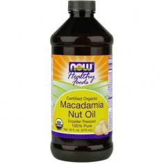 You can travel the world over, and not find a more perfect cooking oil than Macadamia Nut Oil. Its naturally high smoke point (400-450 degrees Fahrenheit) allows for excellent cooking versatility, and even helps reduce the production of trans fatty acids. To ensure quality and purity, NOW Macadamia Nut Oil uses only unrefined, unhybridized macadamias. These organically grown nuts are superior in quality and account for its unique nutritional profile. At 81% monounsaturated fat, 2% polyunsaturated fat and an incredibly low 2.2 grams of saturated fat, NOW Macadamia Nut Oil has one of the healthiest unsaturated to saturated fat ratios, even greater than that of olive oil. To retain the naturally occurring vitamins and enzymes, we rely on an expeller press and double filtration process. This, coupled with its delicious nutty flavor, makes Macadamia Nut Oil the perfect complement to chicken, fish, vegetables, stir fry and salad dressings.