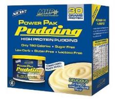 New! Superior To Bars! 30 Grams Protein Only 190 Calories Sugar Free Low Carb Gluten Free Lactose Free Low In Fat No Trans Fat No Sugar Alcohols 500 Mg Calcium Delicious, Ready-To-Eat, High Protein Pudding! Now, You Can Enjoy A Tasty, Satisfying Snack Without The Guilt, Mhp's Ready-To-Eat Power Pak Pudding Is A Delicious Treat That Nourishes Your Muscles For A Fit And Trim Body. It's The Ultimate Mouth-Watering Indulgence For Anyone Who's On The Go, But Wants To Eat Healthy And Stay In Great Shape. Rich And Creamy Power Pak Pudding Provides 30 Grams Of Supreme Quality Protein With No Sugar And Only 9 Grams Of Carbs. It's A Nutritious And Delicious Way To Get The Protein You Need Without The High Calories, Trans Fats And Sugar Alcohols Found In Typical High Protein Snack Bars. Finally - Guilt Free Snacking Made Easy! Power Pak Pudding Is A Delicious, Ready-To-Eat, High Protein Pudding That Makes Eating Quality Protein Both Simple And Enjoyable. With A Whopping 30 Grams Of Superior Protein And No Sugar, Power Pak Pudding Is The Ultimate Low Carb Healthy Snack. Don't Let The Delicious Taste Fool You! Power Pak Pudding Contains As Much Protein Per Serving As The Leading Protein Bars, But With Nearly Half The Calories And With No Unhealthy Trans Fats And No Gut-Wrenching Sugar Alcohols. Power Pak Pudding Packs 30 Grams Of High Quality, Easy-To-Digest Protein Into Each 9 Oz. Serving, With A Low 9 Grams Of Carbs And Only 4.5 Grams Of Fat. Skip The Meal And Go Straight To Dessert! Ready-To-Eat Power Pak Pudding Will Satisfy Your Sweet Tooth And Hunger While Providing Great Nutrition. This Delectable Snack Contains The Highest Quality Protein From Real Milk Protein Isolate, As Well As Ultra-Healthy Soy Protein Isolate. It Also Is A Great Source Of Calcium, With A Full 50% Of Daily Value Per Single Serving. Better Yet, Power Pak Pudding Is Completely Free From Fattening High Fructose Corn Syrup And Unhealthy Hydrogenated Oils. Power Pak Pudding Is The Best Tasting Convenient And Nutritious Snack Available And Doesn't Require And Refrigeration Or Preparation Before Eating. Just Pop Off The Top And Enjoy The Rich, Smooth Taste Of Real Pudding! It's A Perfect Addition To Any Low Carb Diet And Is Great For Snacking Or As A Nourishing, Satisfying, High Protein Dessert. Power Pak Pudding Is An Excellent Alternative To Snack Foods Or Protein Bars When You're Craving A Delicious, Healthy And Enjoyable High Protein Treat. Power Pak Pudding Compare The Nutrition Facts Of Power Pak Pudding With Your Favorite Protein Bar And You'll See That Power Pak Pudding Outperforms The Competition In Tase, Nutrition And Quality. Nutrition Facts Comparison Power Pak Pudding Vs. The Leading Protein Bars Per Serving Power Pak Pudding Leading Protein Bars* Total Calories 190 350-400 Protein 30 Grams 30 Grams % Of Cals From Protein 63% 30-34% Total Fat 4.5 13-16 Grams Calories From Fat 40 120-144 Total Carbohydrates 8 Grams 27-34 Grams % Of Cals From Carbs 17% 27-39% Sugars 0 Grams 6-9 Grams % Of Cals From Sugar 0% 6-10% Sugar Alcohols 0 Grams 13-27 Grams % Of Cals From Sugar Alcohols 0% 13-31% In A Side-By-Side Comparison, It's Easy To See That Mhp's Power Pak Pudding Is The Superior Protein Snack In Every Nutritional Category. Power Pak Pudding Is The Smart Snack Choice For A Lean, Muscular, Healthy Body! *Average Profile Of Popular High Protein Bars. 1-888-783-8844 Made In Usa * This Product Is Not Intended To Diagnose, Treat, Cure Or Prevent Any Disease.