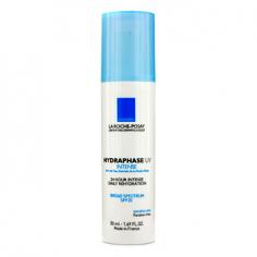 Hydraphase UV Intense SPF 20 is a moisturizer that ensures water is infused within the skin to guarantee immediate and long-lasting hydration. Fragmented Hyaluronic Acid absorbs up to 1,000 times its weight in water for immediate plumping effect and long lasting hydration. Antioxidant thermal spring water soothes skin. Broad spectrum SPF 20.Moisturizes for 24 hours With Fragmented Hyaluronic Acid to infuse skin with water, moisturize and soothe skin Refreshing non greasy texture Skin type: All Dehydrated skin. Paraben free Use as a daily moisturizer. After thoroughly cleansing skin, apply in the morning to face and neck Active ingredients: Avobenzone 3-percent (sunscreen), Homosalate 4.7-percent (sunscreen), Octisalate 5-percent (sunscreen), Octocrylene 7-percent (sunscreen) Inactive ingredients: Water, Isononyl Isononanoate, Glycerin, Dimethicone, Aluminum Starch Octenylsuccinate, Sucrose Tristearate, Polymethylsilsesquioxane, Polysorbate 61, PEG-12 Dimethicone, Carbomer, Triethanolamine, Dimethiconol, Sodium Hyaluronate, Sodium Stearoyl Glutamate, Disodium EDTA, Hydrolyzed Hyaluronic Acid, Caprylyl Glycol, Xanthan Gum, Sodium Benzoate, Phenoxyethanol, Fragrance. We cannot accept returns on this product. Due to manufacturer packaging changes, product packaging may vary from image shown.
