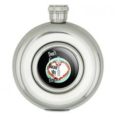 You never know when you might need a pick-me-up swig of your favorite beverage. Stay prepared with this classic stainless steel hip flask. The metal is solid and durable enough to travel with you throughout the day, while the cap screws on tight for leak-free performance. The center graphic on one side, meanwhile, makes sure no one "accidentally" mistakes your beverage for theirs. Whether you're seeking the perfect gift for your wedding party, or just looking to up your awesomeness level, this flask is a classic choice with a personal twist.