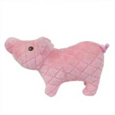 VIP Products Mighty Toy Farm Piglet Dog ToyThe VIP Products Mighty Toy Farm Piglet Dog Toy is made to be durable with multiple layers of flexible materials. With no hard edges, this dog toy does not promote chewing - great for when you're trying to discourage chewing habits. The VIP Products Mighty Toy Farm Piglet Dog Toy may seem plush on the outside, but all the durability features are internal, making these toys soft, yet mighty strong. These toys are machine washable (air dry) and float.