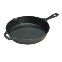 Cast-iron skillet with assist handle cooks evenly with no hot spots. 10.25- or 12-inch diameter, 2-inch depth. Pre-seasoned for your convenience. Made in America. Lifetime manufacturer's warranty included. The Lodge Logic 10.25 / 12-Inch Seasoned Skillet with Assist Handle is an invaluable tool for any cook. The heat-retention qualities of this cast iron skillet allow for even cooking temperatures without hot spots. This skillet comes pre-seasoned with a special vegetable oil formula for your convenience, and the coating is also non-stick for ease of use. The skillets measure either 10.25 or 12 inches in diameter with a depth of 2 inches; the assist handles make for easy transportation from stove to table. About Lodge ManufacturingFounded by Joseph Lodge in 1896, Lodge Manufacturing is the oldest family-owned cookware foundry in America and is a market leader in cast iron cookware. Nestled alongside the Cumberland Plateau of the Appalachian Mountains is the town of South Pittsburg, Tennessee, where Lodge produces the finest cast iron cookware in the world. The company offers the most extensive selection of quality cast iron goods on the market, including skillets, Dutch ovens, camping cookware and more. Lodge is also an eco-responsible company, with programs to reduce hazardous waste, reuse foundry sand, establish new ponds for plant and animal life, and plant new trees on the Lodge campus.