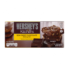 HERSHEY'S Kitchen Semi-Sweet Chocolate Baking Bar, 4 oz