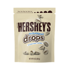 HERSHEY'S Cookies ‘n’ Creme Drops, 8-Ounce Pouch