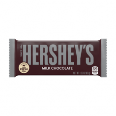 HERSHEY'S Milk Chocolate Bar, 1.55 oz
