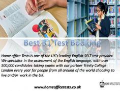 Home office Tests is one of the UK’s leading English SELT test provider. We specialise in the assessment of the English language, with over 500,000 candidates taking exams with our partner Trinity College London every year for people from all around of the world choosing to live and/or work in the UK.